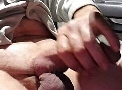 Jerkoff CUM with COCKRING, Intense STROKING Action!