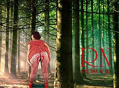 Giant secretary grows tall in the office, surprising the manager with her height.