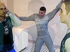 Being a dik chick route throwing dildos at jocks in erotic homemade game