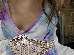 Shiloh Sharada Sucks Cock Hard While Masturbating!