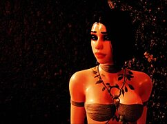 A naive king encounters a burglar in a 3D cartoon fantasy