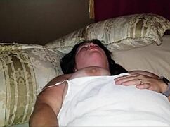 Wow, This Sexy BBW Toys with Cum in Sold Panties! 😜