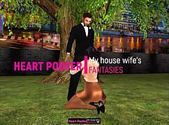 sweet appetizer in a cartoon sex scene