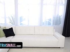 Small Hot Summer Girl Loves Huge Cock