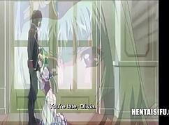 I watched this feisty princess become a lactating cum bucket in uncensored hentai!