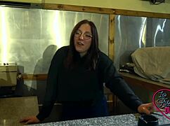 Lily, Young French Brunette Slut Adores Sex With Big Tits