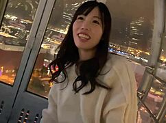 Slender Asian Girl Gives Blowjob and Vibrator Masturbation to Orgasm