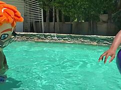 Tessa's topless casting with blowjob and doggystyle