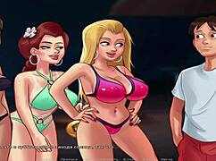 Exploring family values in Summertime Saga day 2 episode 3 scene 43