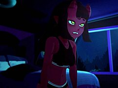 Meru the Succubus Entices with Seductive Anime Charm