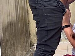 Big Ass Stepsister In Skirt Gets Quick Upskirt Fuck At Neighbor's Before School!