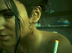 panam and laguna bend have intense sex scene in cyberpunk 2077 ultra settings