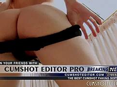 cute teen fucks pussy with dildo on webcam