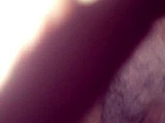 Handjob On Big Black Cock Close-Up