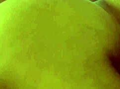 Watch the hot brunette backstage.