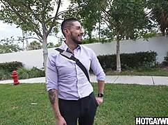 straight latino guy converted to gay fucking twink doggystyle