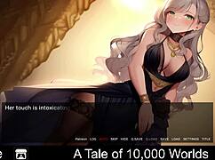 A detailed tale of 10,000 worlds featuring erotic fantasy sex in anime hentai style