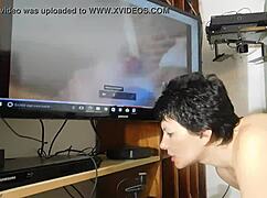 slut goes wild with big cock in doggystyle deepthroat