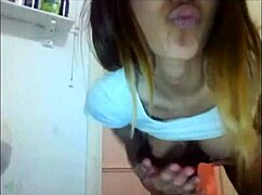 Imogen, the British webcam model, chats online.