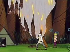 Raw anime action in the best unreleased hentai clip