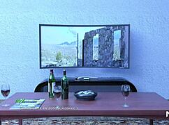 Fucked Girlfriend After Dinner!