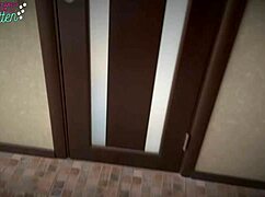 plumber fucks teen bent over in washing machine