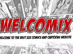 FORBIDDEN MOVIE IN THE LIVING ROOM - THE NAUGHTY HOME ANIMATION