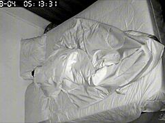 Naughtiness caught in hotel room where guys bareback orgy