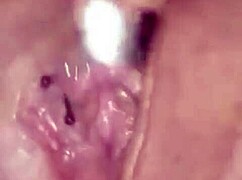 The hot wife pleasures herself with toys and fingers alone