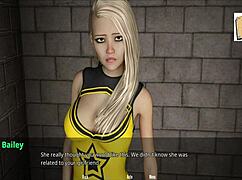 college cheerleaders give john a warm welcome at event