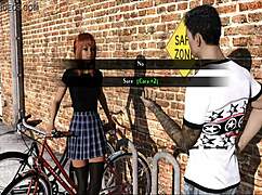 Intertwined 19 takes redhead Cara to college 😏