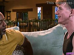 this black hunk takes the redhead twink's virginity with deepthroat and anal rimming