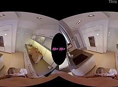 Tantalizing Big Titty Blonde Teen 18+ Smashed In Kitchen Vr Sex