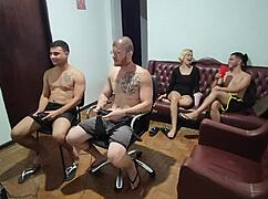 era só jogo, mas acabou em foda geral