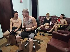 era só jogo, mas acabou em foda geral