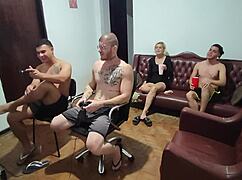 era só jogo, mas acabou em foda geral