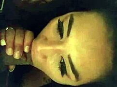 I watch this tattooed latina teen 18+ swallow a huge cumshot