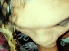 Brazilian Shemale Wanessa Silva Greedily Sucks Well-Endowed Young Guy's Cock