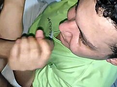why not suck that delicious brother-in-law's cock like you mean it, you horny gay stud
