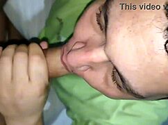 why not suck that delicious brother-in-law's cock like you mean it, you horny gay stud