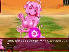 i battled a slime succubus in this hentai game
