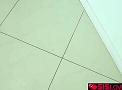 Blonde Teens Emma Starletto and Britt Blair Finger Pussies for Christmas Surprise!