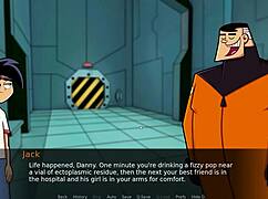 Having Fun in Shower at Amity Park Parody