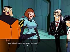 Having Fun in Shower at Amity Park Parody