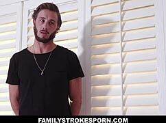 Petite Vanna Bardot gets naughty with stepbro in hardcore sex