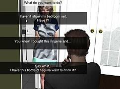 i'm matt, playing with the bus stop girl. we do body shots and have hot pussy sex.