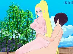 shizuka mikazuki and beatrix amerhauser have intense creampie sex in hentai