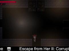 Escape from her corruption with bound feet tickling 😈