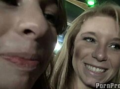 Blonde Babe Bangs in 21st Birthday Party Orgy
