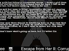 Escape from her corruption with bound feet tickling 😈